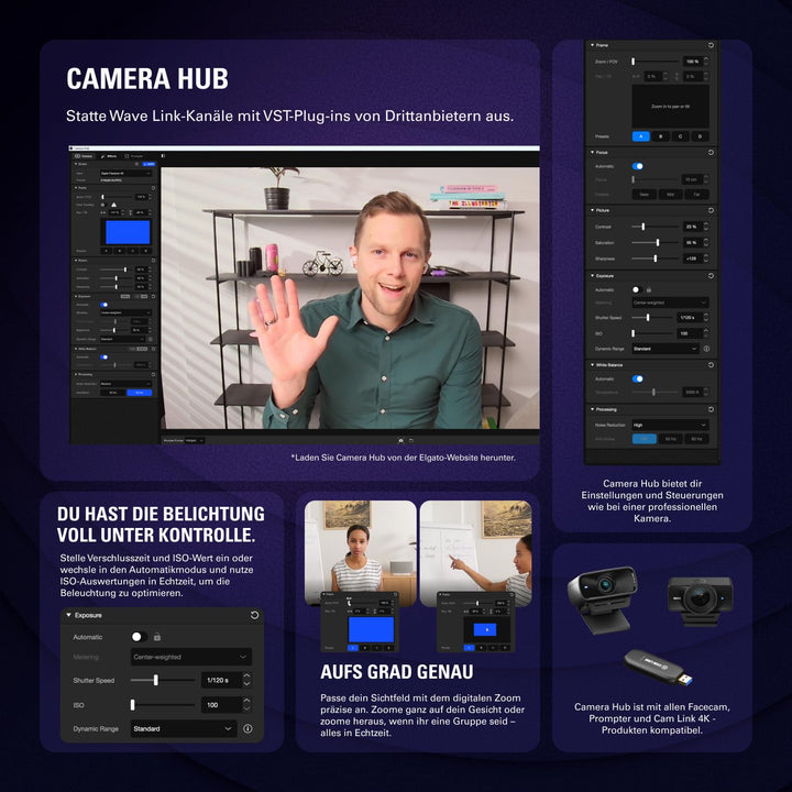 Webcam 4K 60fps mit Sony-STARVIS-2-Sensor für Streaming - Bild 9