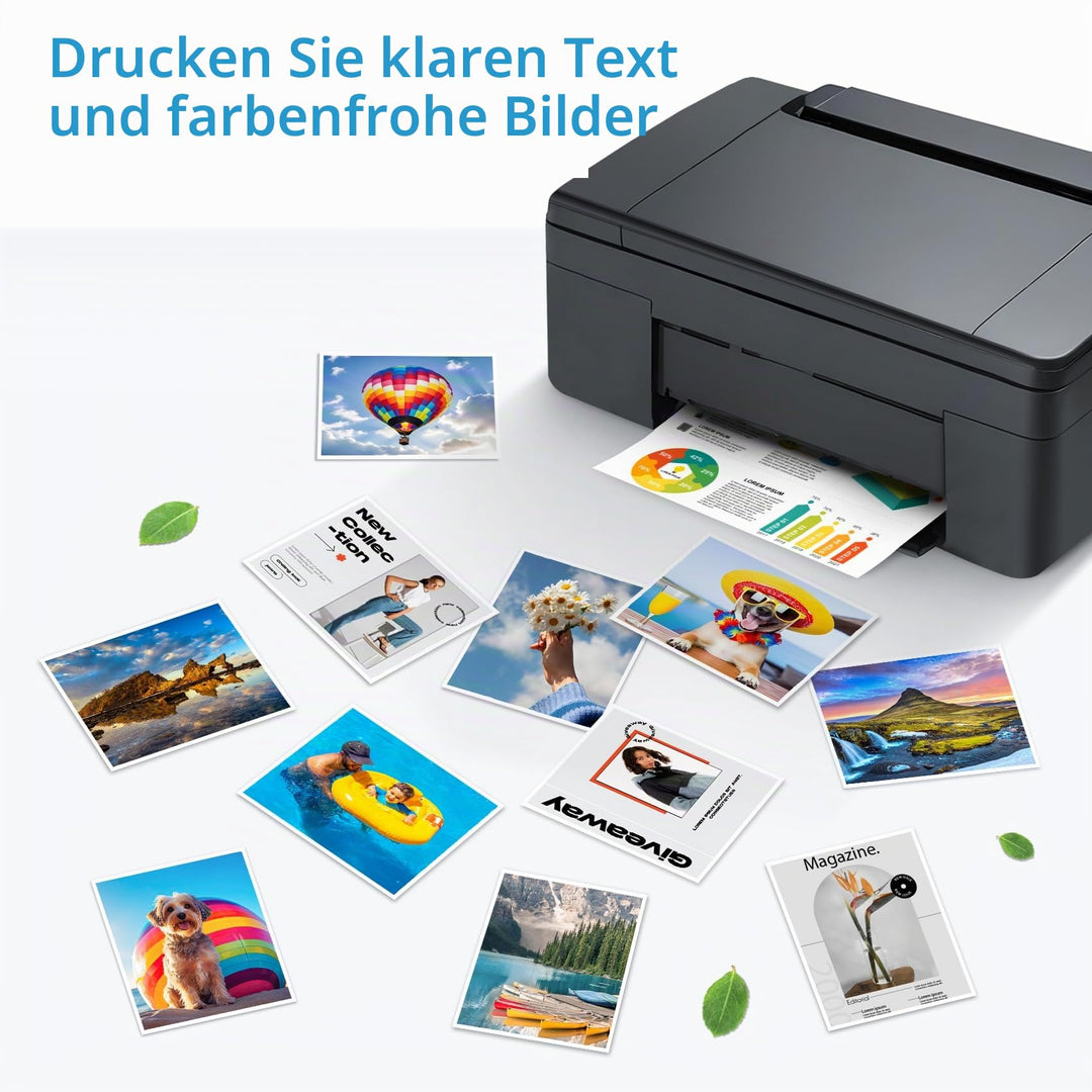 Druckerpatronen 303 XL Schwarz + Farbe kompatibel für HP Envy - Bild 4