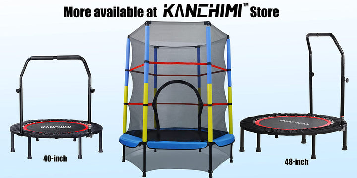 Fitness Trampolin faltbar mit Griff 101.6 cm für Heimtraining