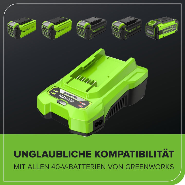 Akku-Ladegerät 40V für Greenworks-Akkus, schnelles Laden - Bild 3