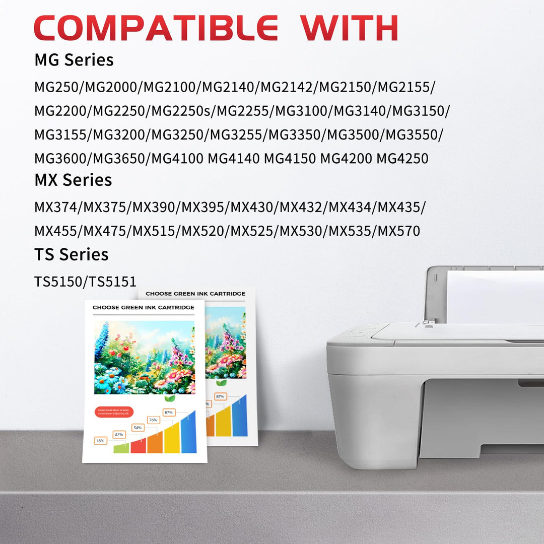 Druckerpatronen 540 541 XL kompatibel mit Canon PIXMA 2er-Set - Bild 2