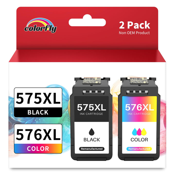Druckerpatronen XL kompatibel PG-575XL + CL-576XL 2er-Pack
