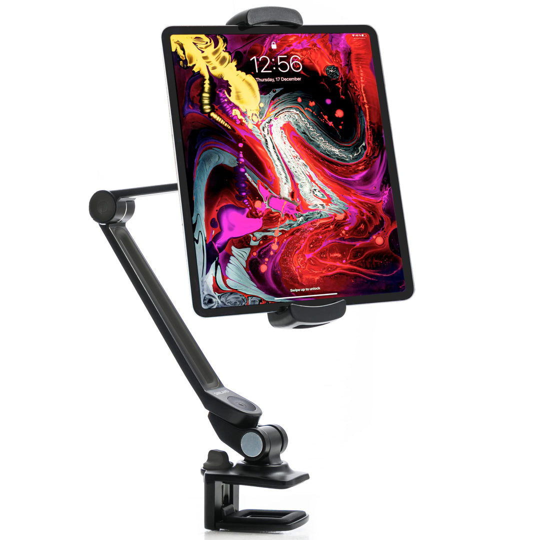 Tablet-Halterung Aluminium Tischklemme 4,7–12,9 Zoll flexibel