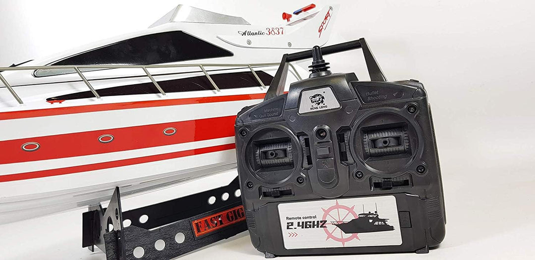 RC Speedboot Yacht 73 cm mit 2 Elektromotoren bis 23 km/h - Bild 6