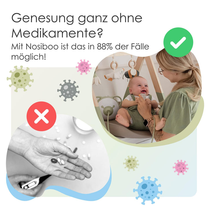 Elektrischer Nasensauger für Babys mit stufenlosem Saugkraft-Drehknopf - Bild 3