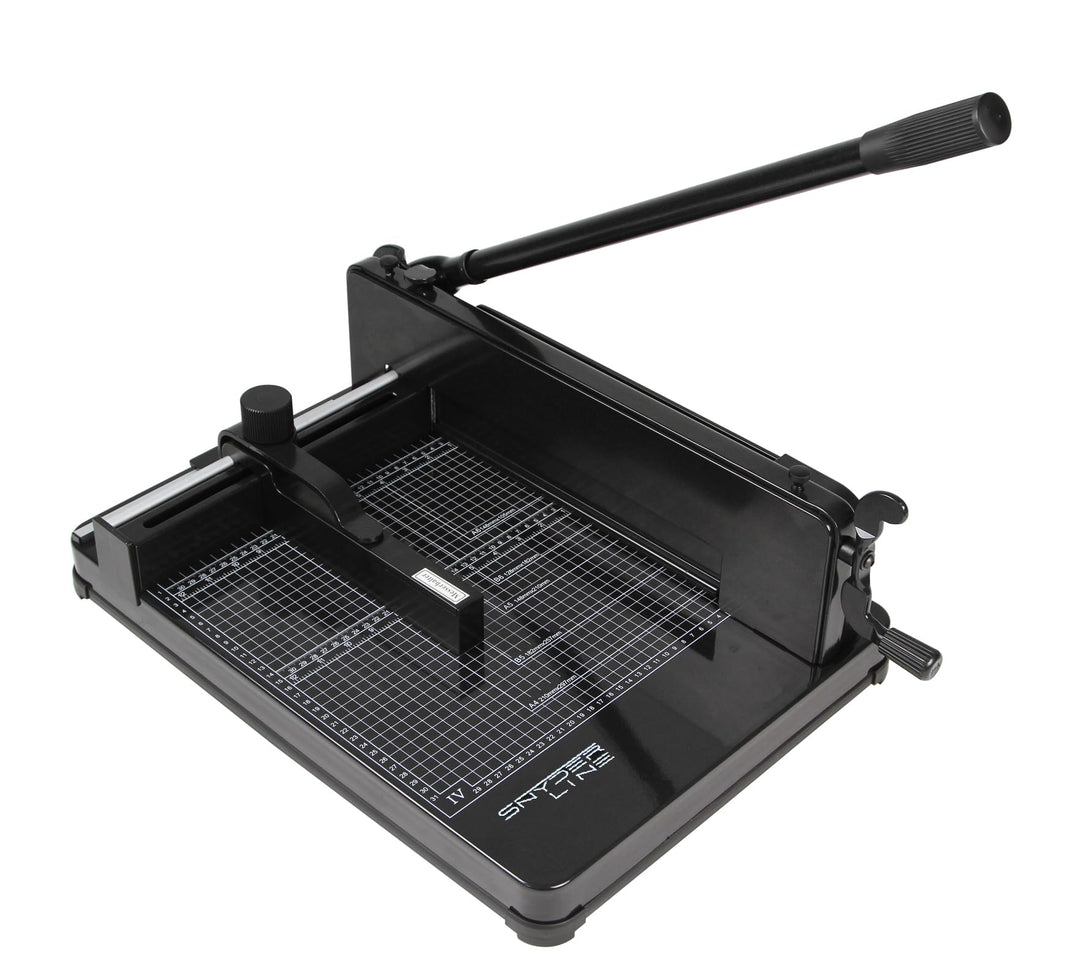 Stapelschneider A4 Metall bis 400 Blatt HSS-Messer CE-zertifiziert