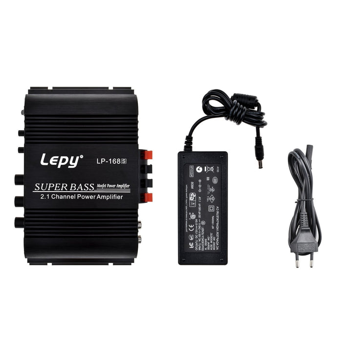 HiFi Stereo Verstärker 2.1CH 40W+68W mit Subwoofer für Auto &amp; Heim - Bild 7