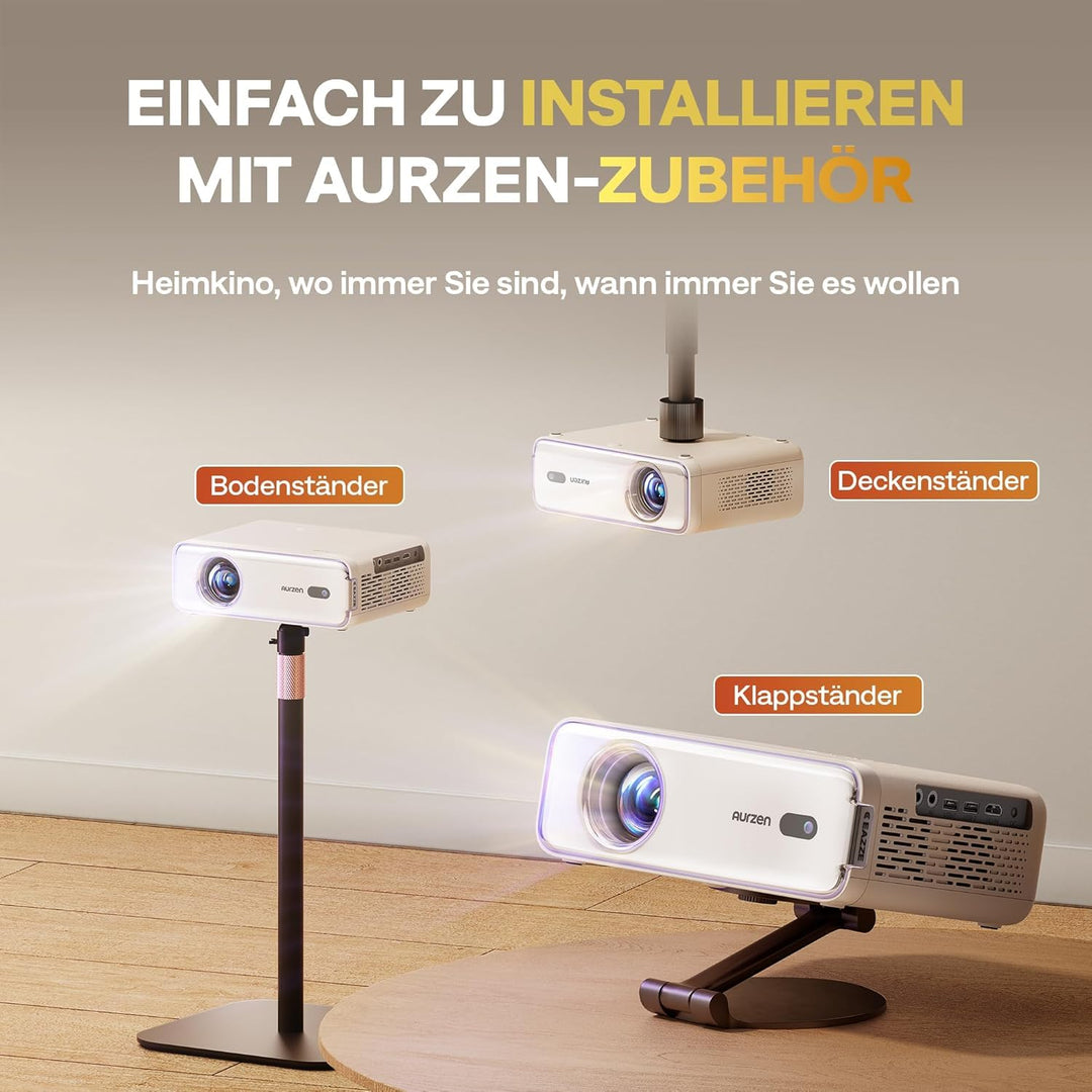 Heimkino Beamer Full HD 1080P mit Netflix, WiFi 6 &amp; Dolby Audio - Bild 6