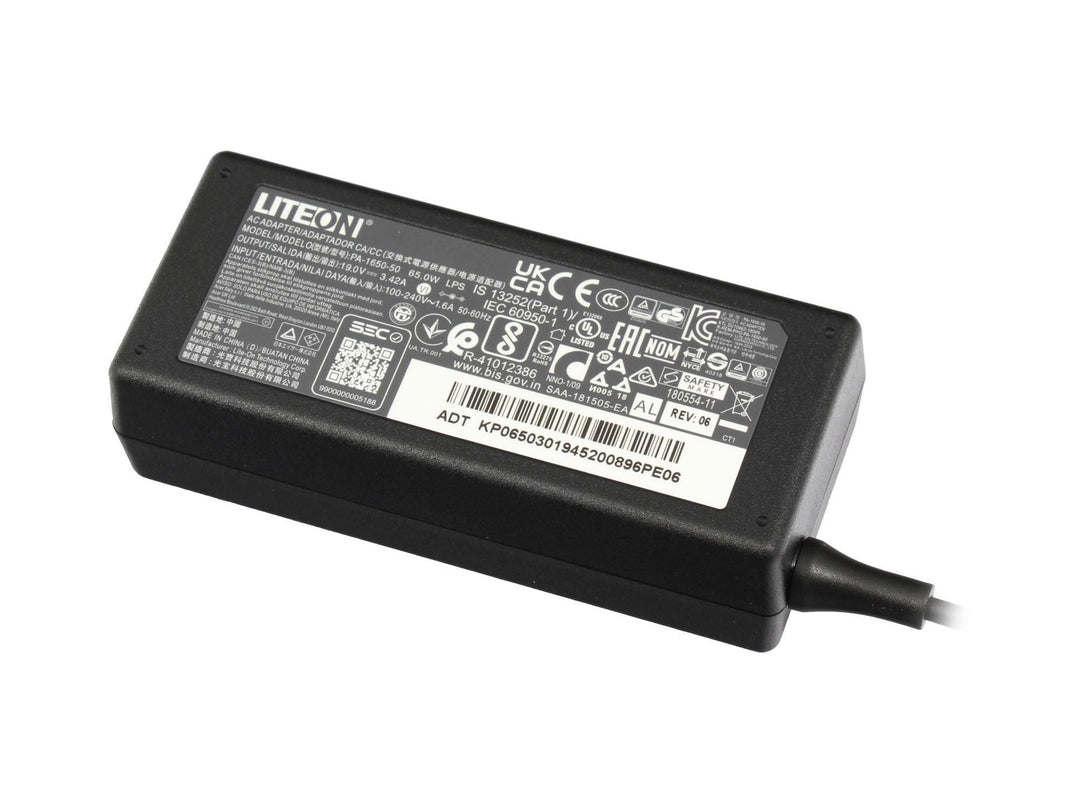 Notebook-Netzteil 65W 19V für Extensa 2510G, 90° Stecker 5,5mm