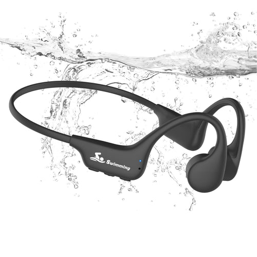 Knochenschall-Kopfhörer Schwimmen IPX8 mit 8 GB MP3 Bluetooth 5.4