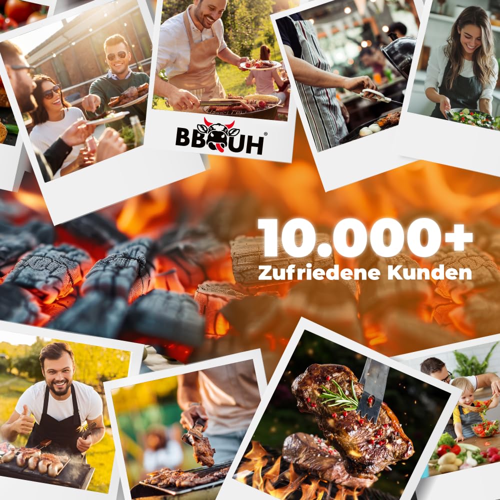 Buchenholzkohle 2x 9 kg für Grill und Smoker, Steakhouse-Qualität - Bild 6