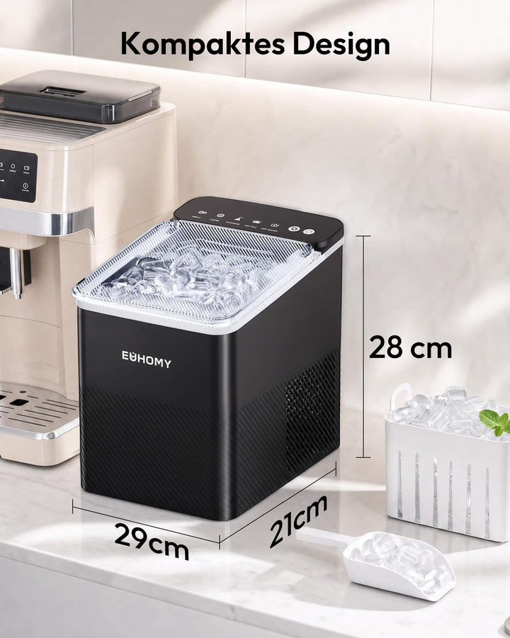 Eiswürfelmaschine 9 Eiswürfel 2 Grössen automatische Reinigung - Bild 7