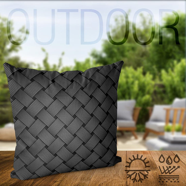 Kissenbezug Outdoor &amp; Indoor wasserabweisend Polyester 50x50 cm - Bild 4