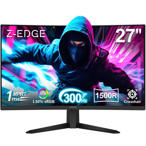 Curved Gaming Monitor 27 Zoll 300Hz 1ms VA Full HD FreeSync