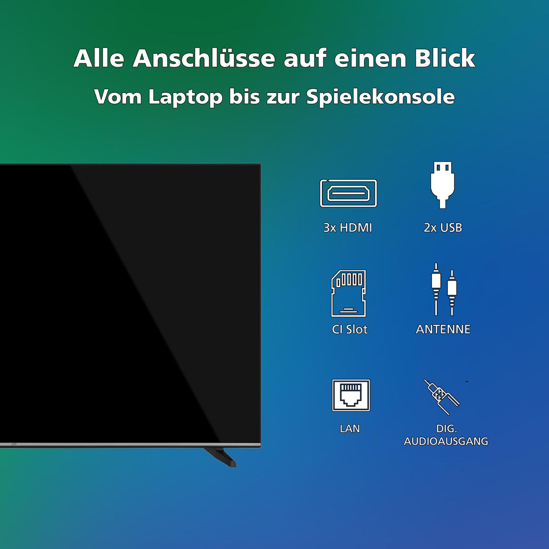 Fernseher 50 Zoll 4K UHD VIDAA Smart TV Triple-Tuner HDR - Bild 4