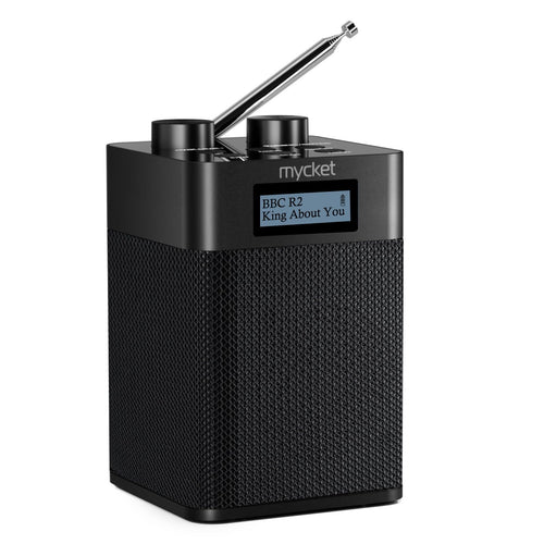 DAB+ Digitalradio Bluetooth 5.0 tragbar mit 6W Lautsprecher