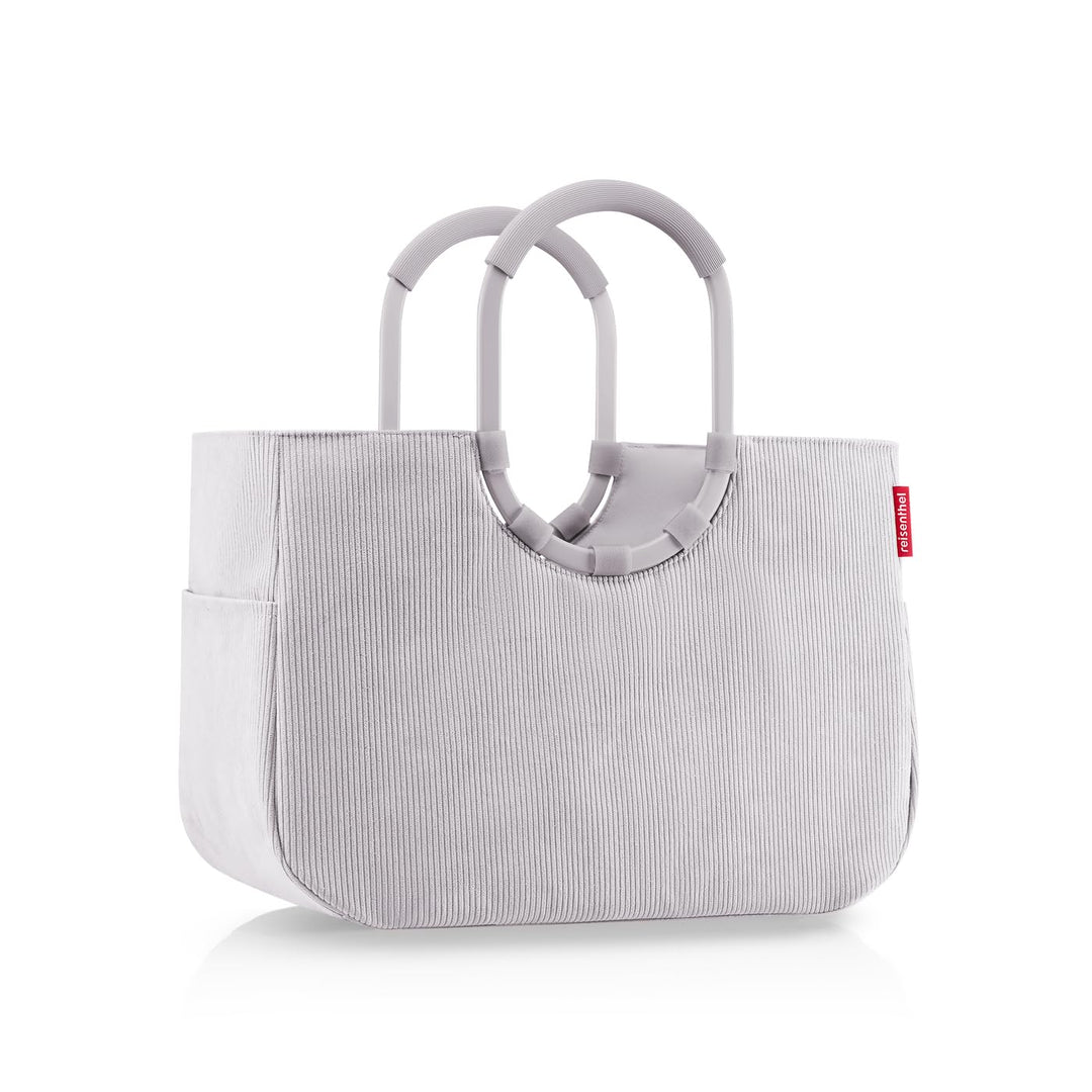 Einkaufstasche 25 L Recycling-Polyester mit Aluminiumgriff Cord Grey - Bild 4