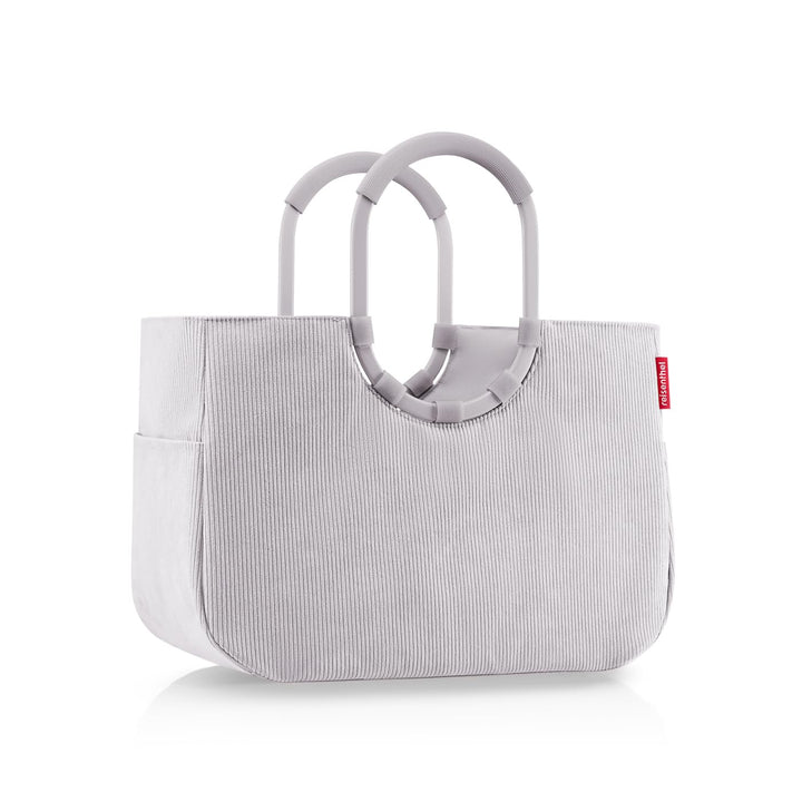 Einkaufstasche 25 L Recycling-Polyester mit Aluminiumgriff Cord Grey - Bild 4
