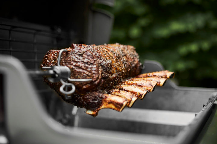Drehspieß-Set Edelstahl für Spirit &amp; Searwood Grills bis 4,5 kg - Bild 8