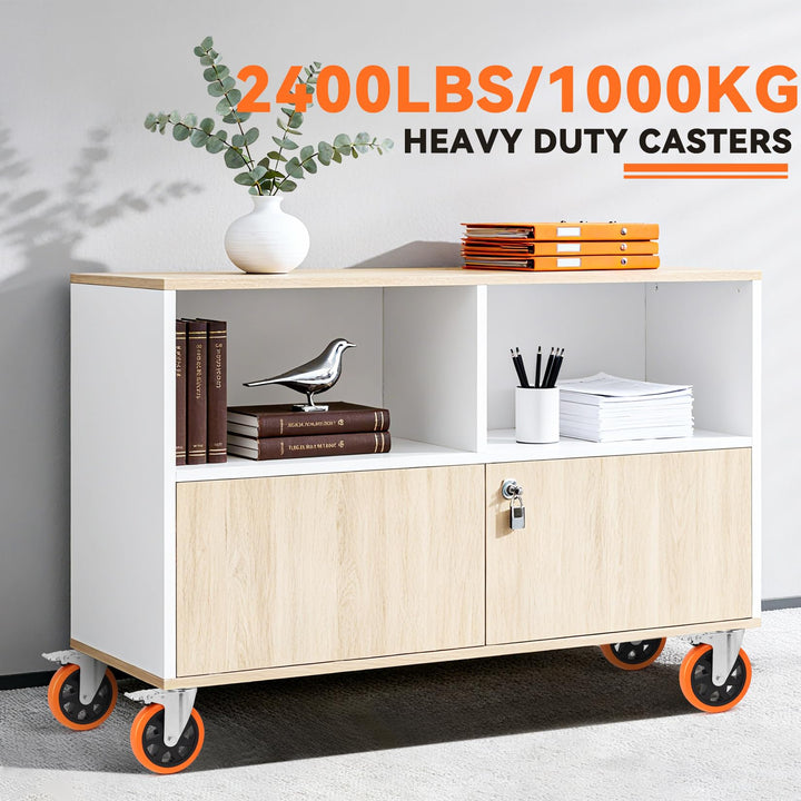 Schwerlastrollen 150mm mit Doppelbremse 4er-Set bis 1000kg Polyurethan - Bild 7