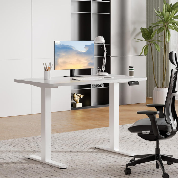 Höhenverstellbarer Schreibtisch elektrisch 110x53 cm mit Memory-Funktion - Bild 9