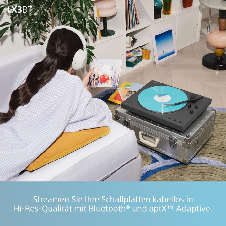 Bluetooth-Plattenspieler vollautomatisch Hi-Res Audio 33/45 RPM - Bild 5