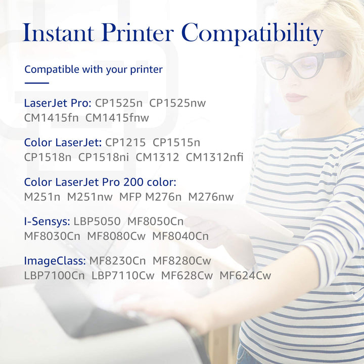 Toner-Set 4-farbig für HP LaserJet Pro 200 Color MFP, 131X/131A