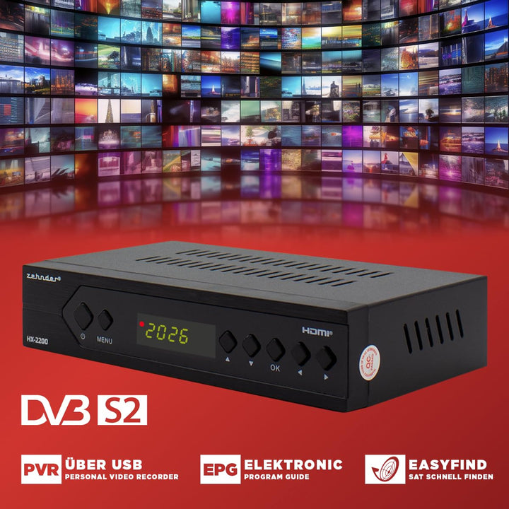 Sat Receiver Full HD mit PVR &amp; Timeshift, Unicable, HDMI &amp; SCART - Bild 4