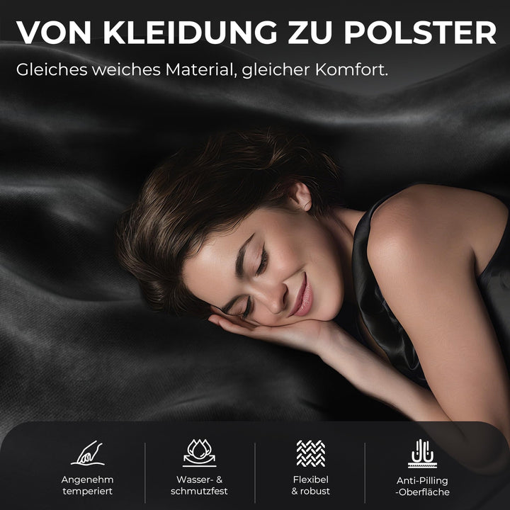 Gaming Stuhl Mikrofaser-Velours mit Fussstütze und Lendenkissen bis 200 kg - Bild 6