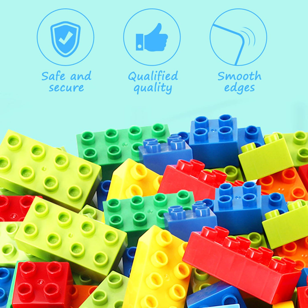Grosse Bausteine Set 168 Teile ABS-Kunststoff für Kinder ab 3 - Bild 2