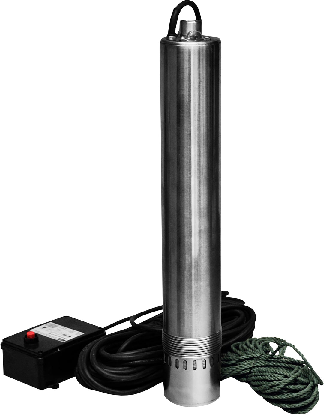 Tiefbrunnenpumpe 900 W Edelstahl 4500 l/h bis 55 m Förderhöhe