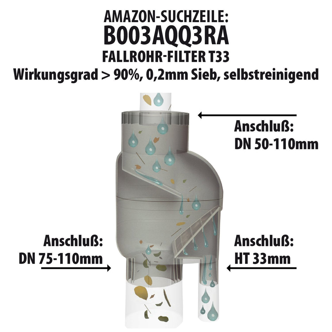Regentonne Märchenbrunnen 330 Liter mit Wasserhahn, Deckel, frostsicher - Bild 7