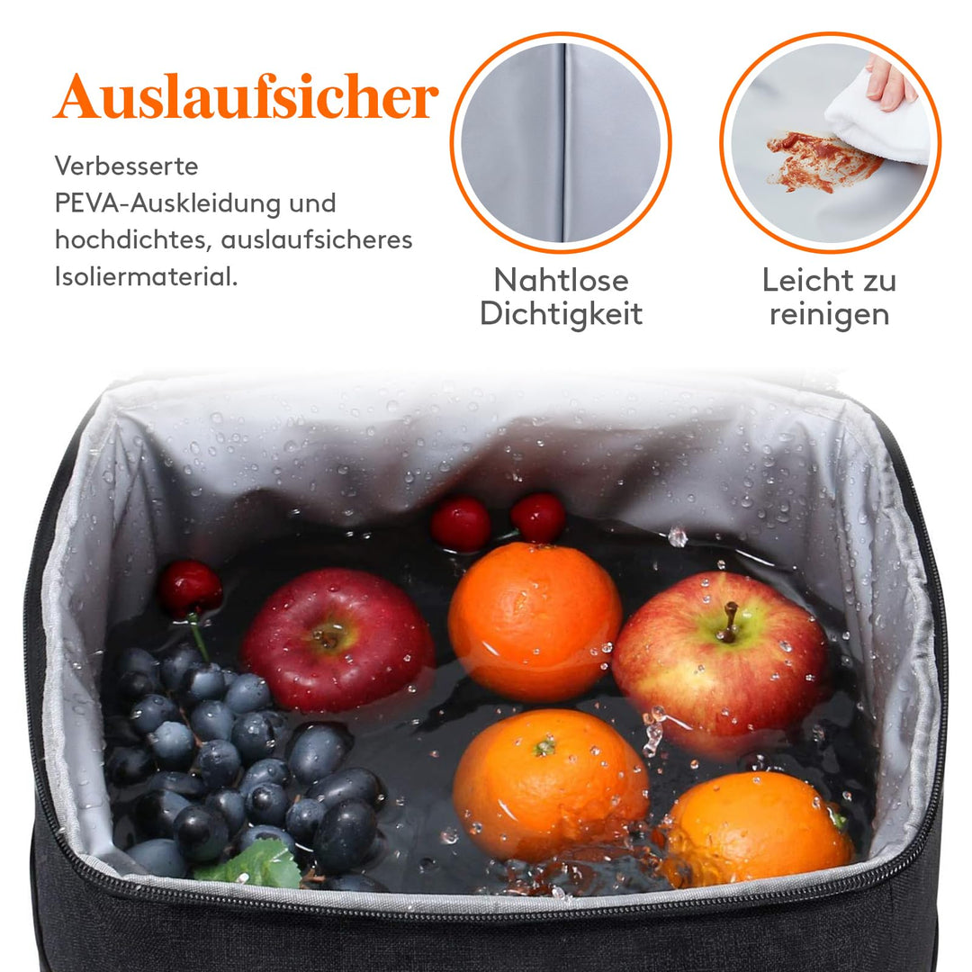 Kühlrucksack 24L isoliert für Picknick und Outdoor, 30 Dosen - Bild 4
