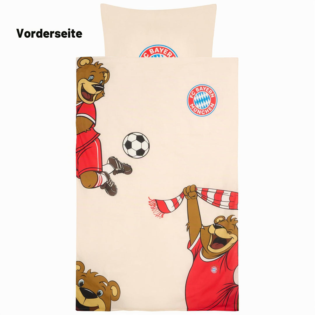FC Bayern München Bettwäsche Berni 135x200 cm Baumwolle 2-teilig - Bild 5