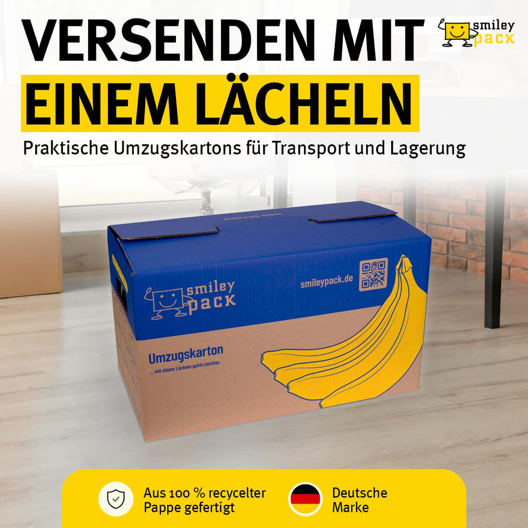 Umzugskartons 25er-Set zweiwellig 600x328x340 mm bis 40 kg - Bild 8