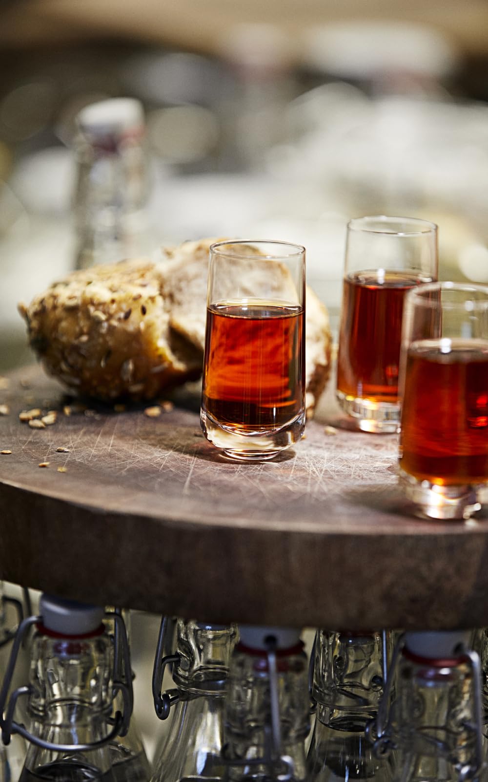 Shotgläser mundgeblasen bleifreies Kristall 5 cl 3er-Set - Bild 4