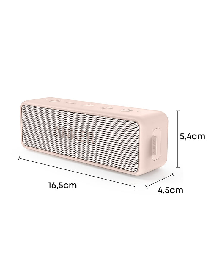 Bluetooth Lautsprecher wasserdicht IPX7 20h Akku Pink/Brown - Bild 8