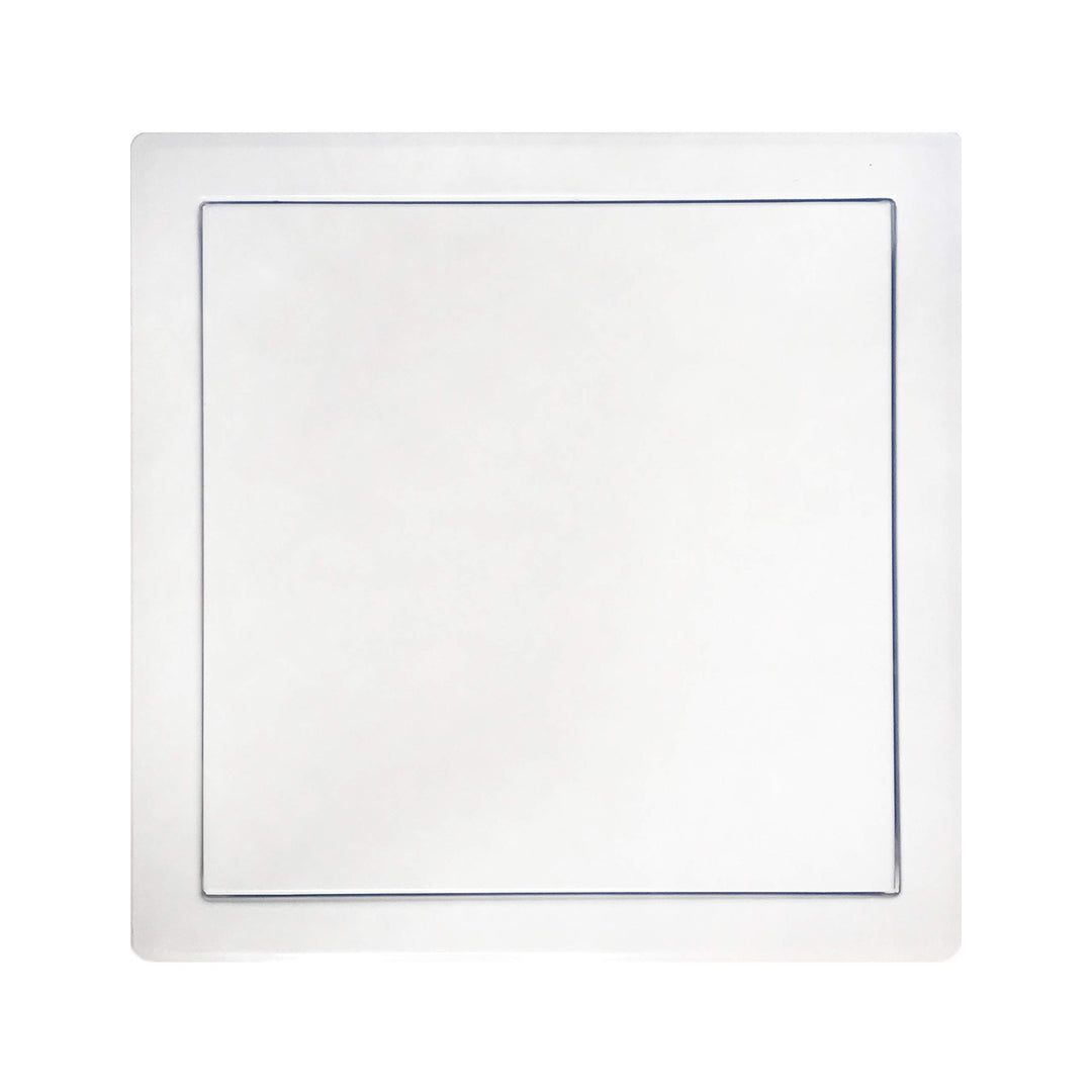 Revisionsklappe Stahl weiss lackiert 300x300 mm für Decke und Wand - Bild 2