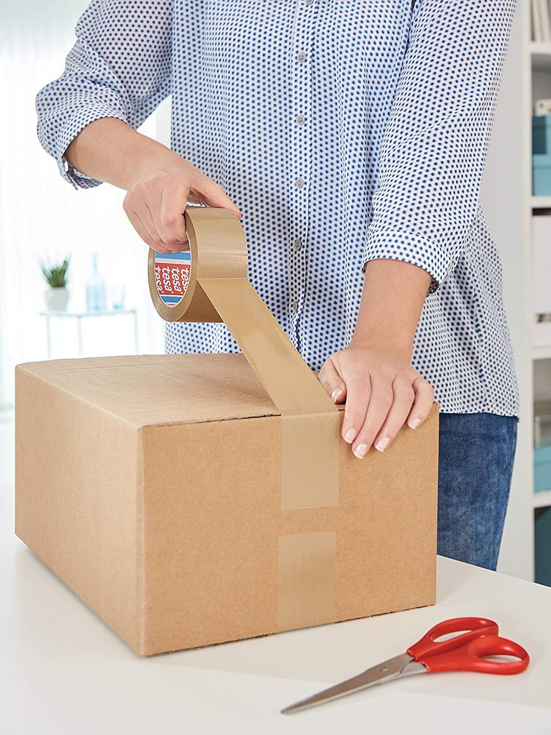 Paketklebeband braun PP-Folie geräuscharm 66 m – 36 Rollen - Bild 6