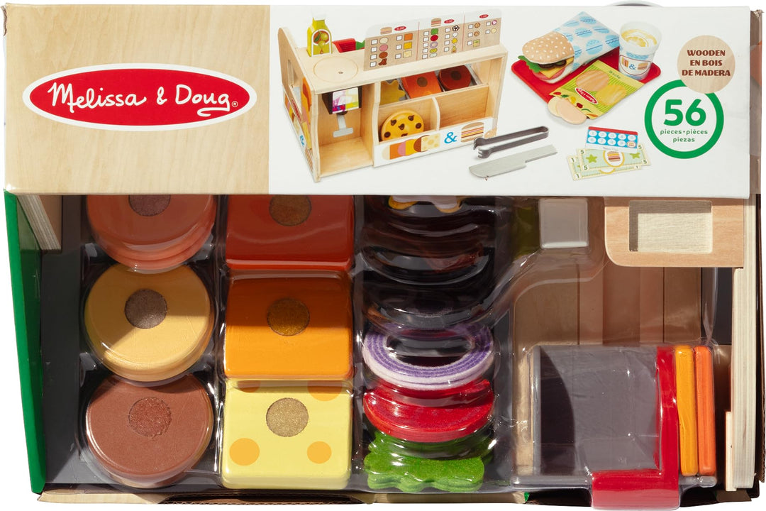 Sandwich-Shop Holz 52-teilig mit Schneider für Kinder ab 3 - Bild 9
