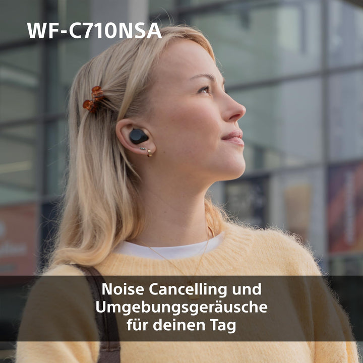 True-Wireless In-Ear Kopfhörer mit ANC 40h Akku IPX4 schwarz - Bild 3