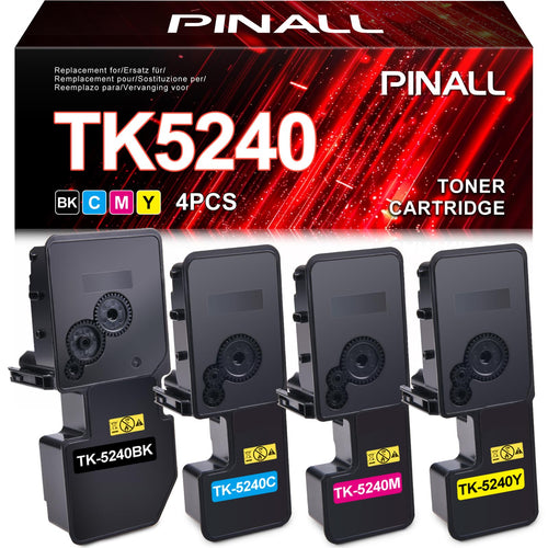 Toner-Set kompatibel für Kyocera TK-5240 4er-Pack CMYK