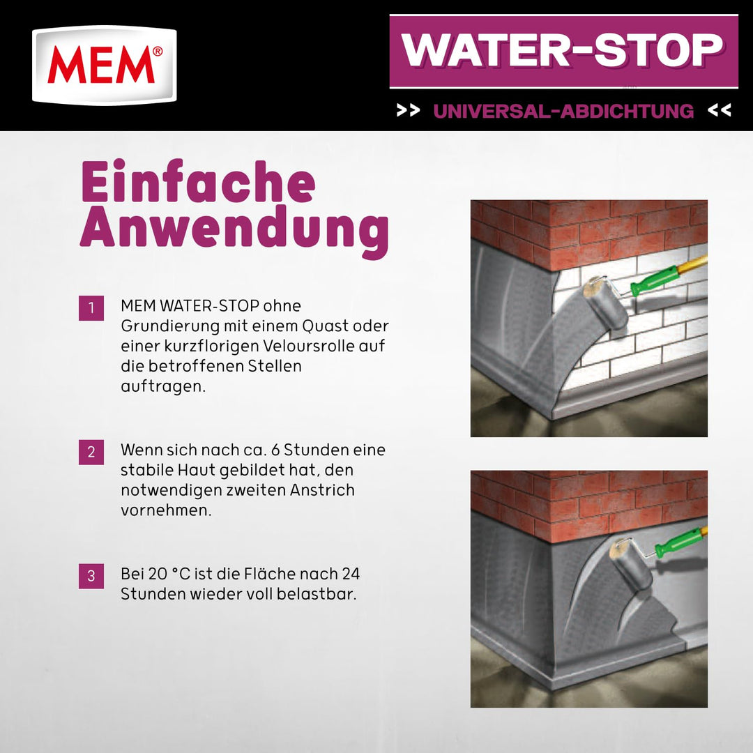 Universalabdichtung SMP grau 6 kg für Dach Wand Keller - Bild 4