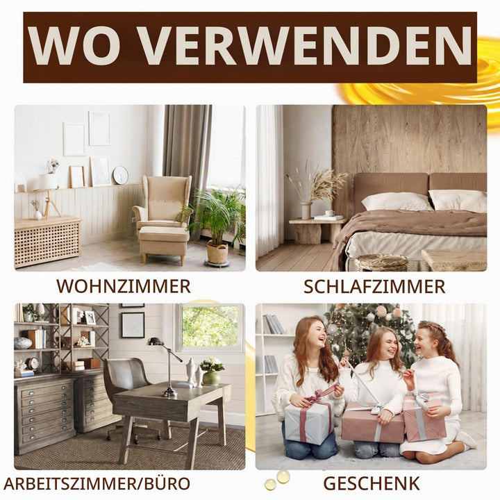 Aufbewahrungsbox Holz für 72 Fläschchen – Ätherische Öle - Bild 3