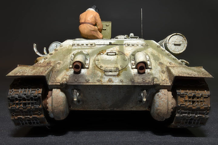Panzer Modellbausatz SU-85 Frühe Produktion 1943 Massstab 1:35 - Bild 8