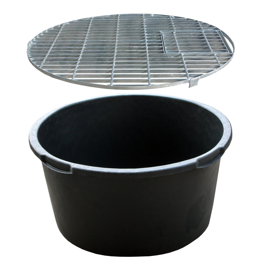 Abdeckgitter rund verzinkt 66 cm bis 250 kg für Springbrunnenbecken - Bild 4