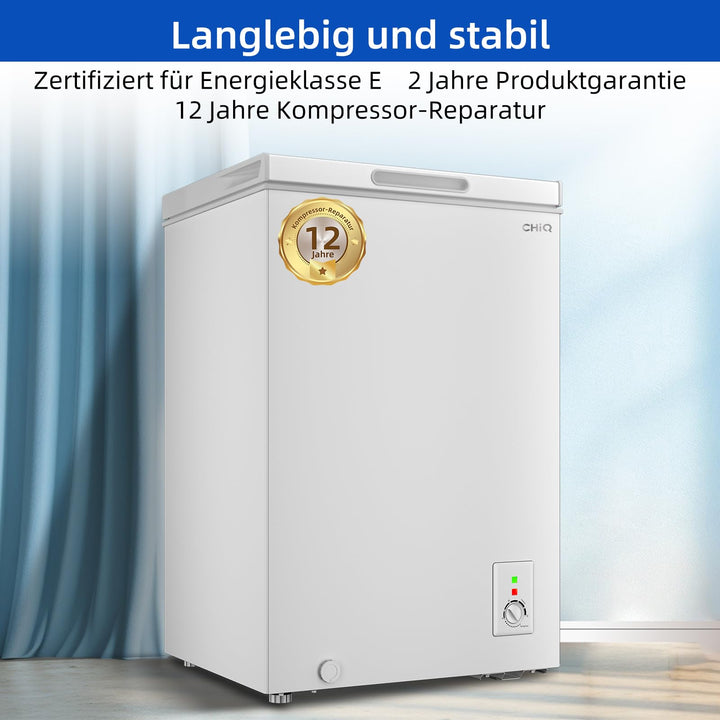Gefriertruhe 99 L Freistehend mit LED und Schnellgefrierfunction - Bild 8