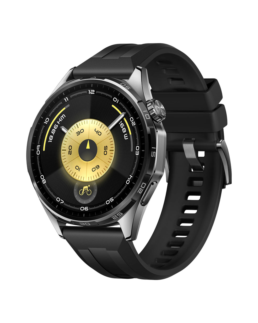 Smartwatch GPS 46mm AMOLED 21 Tage Akku mit Herzfrequenz-Tracking