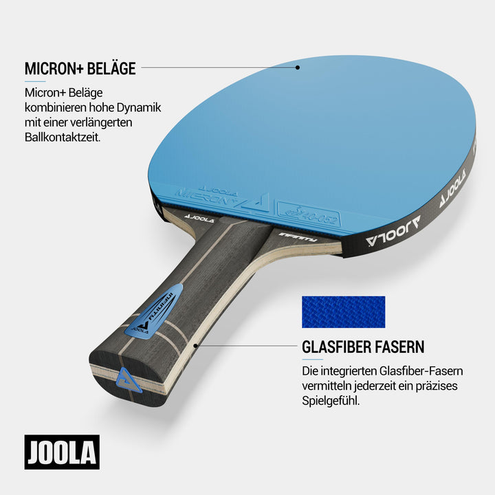 Tischtennisschläger Carbon 7-lagig ITTF-zugelassen für Fortgeschrittene - Bild 2