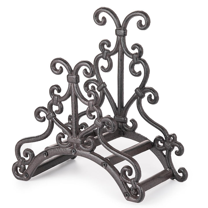 Schlauchhalter Gusseisen Wandmontage Vintage-Design 27,5x30 cm